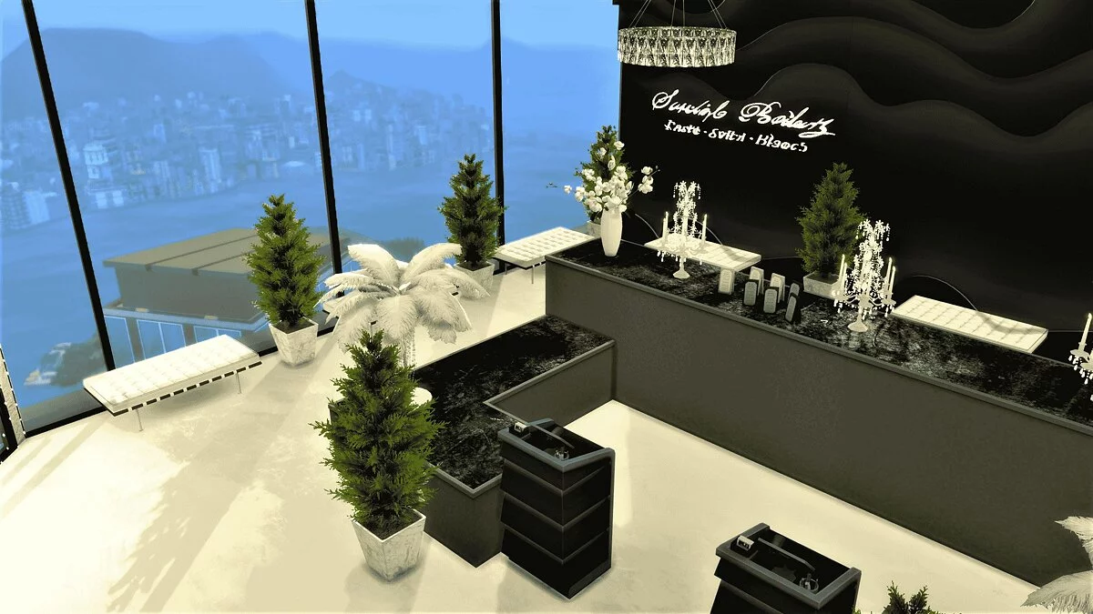 The Sims 4 — Ресторан "Звездное небо"