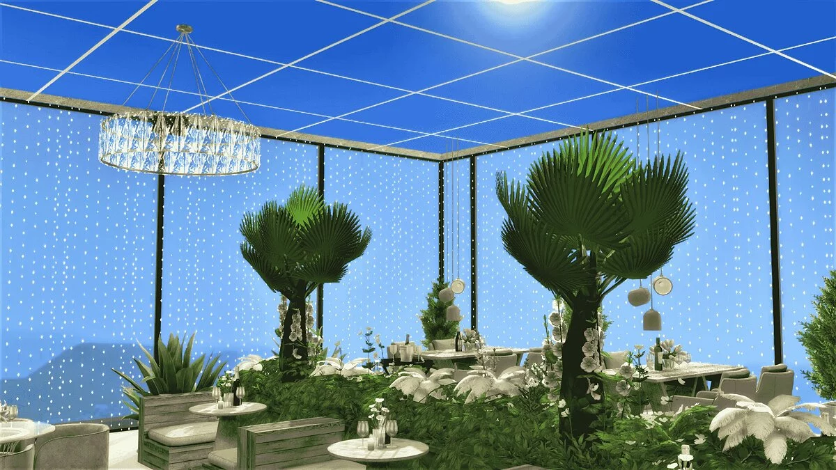 The Sims 4 — Ресторан "Звездное небо"