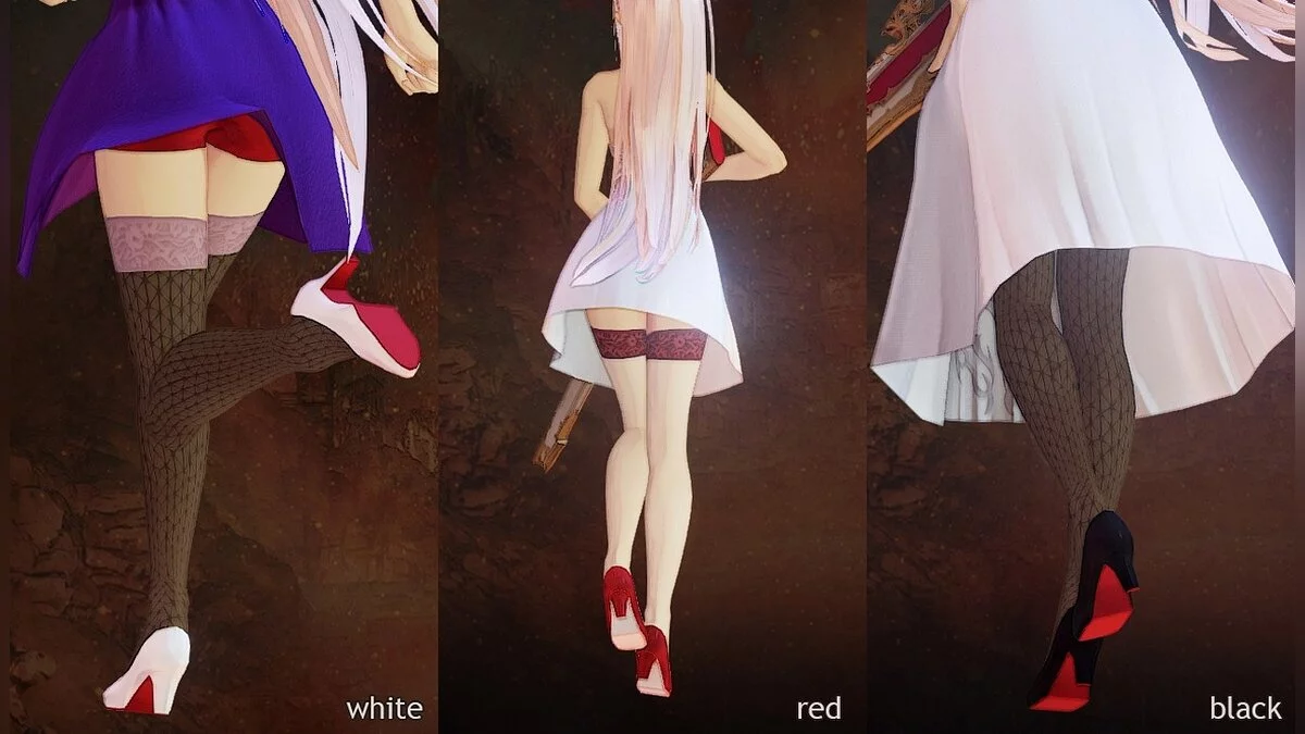Tales of Arise — Изменение цвета платья и туфель Шионны