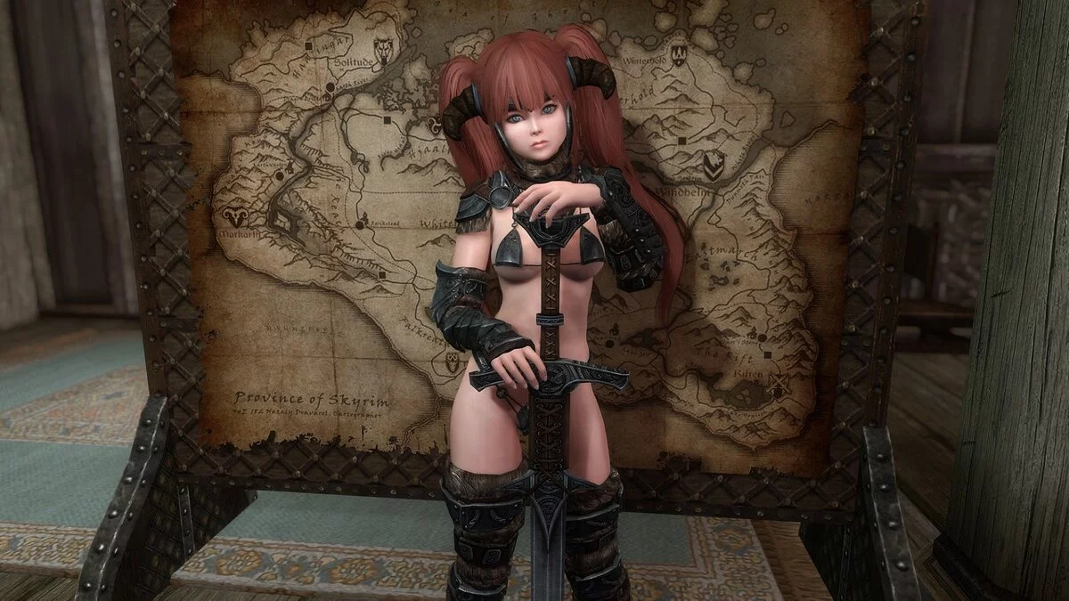 Elder Scrolls 5: Skyrim Special Edition — Рена - пресет норда