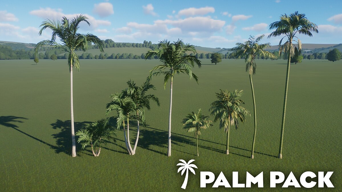 Planet Zoo — Набор пальм