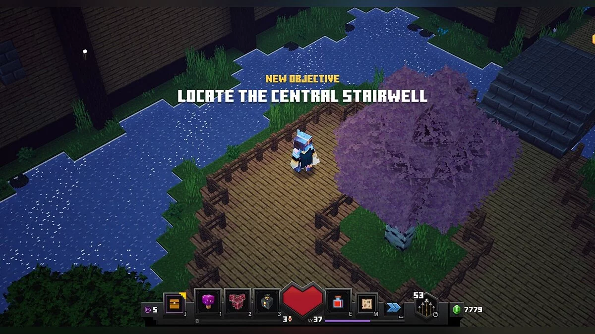 Minecraft Dungeons — Карта «Цветущие острова»