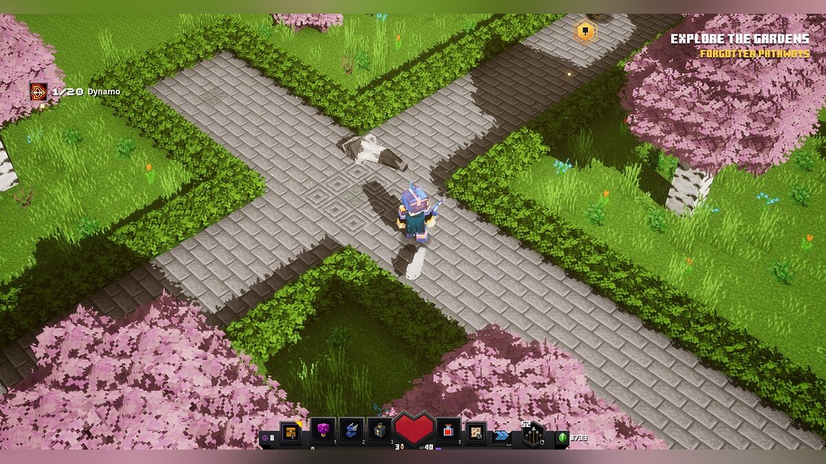 Minecraft Dungeons — Карта «Цветущие острова»