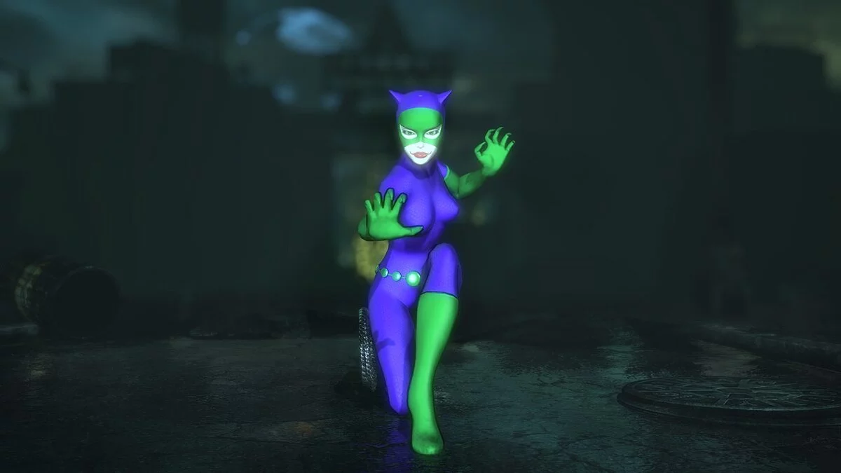 Batman: Arkham City — Образы в стиле Джокера