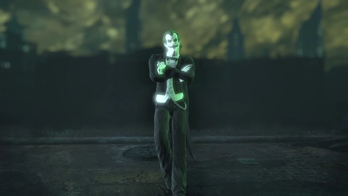 Batman: Arkham City — Черно-белый Джокер