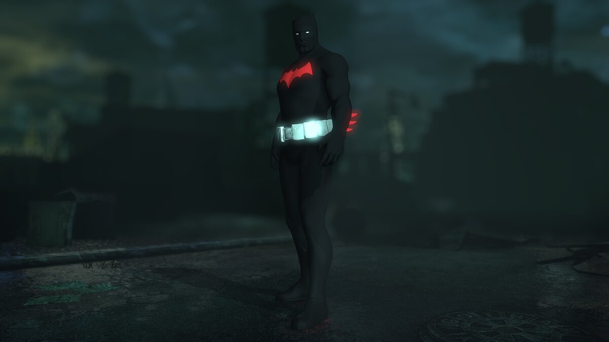 Batman: Arkham City — Batman Beyond - костюм первого года