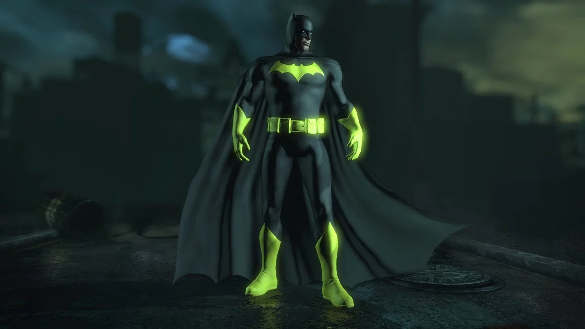 Batman: Arkham City — Черно-желтый костюм