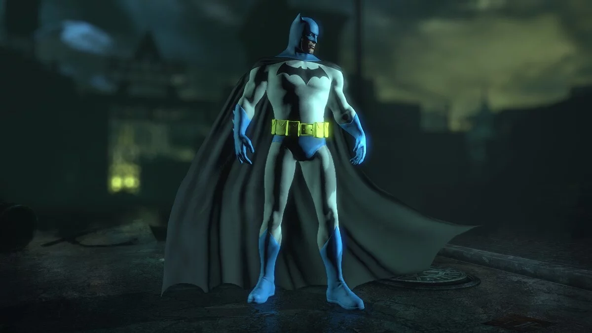 Batman: Arkham City — Синий костюм первого года