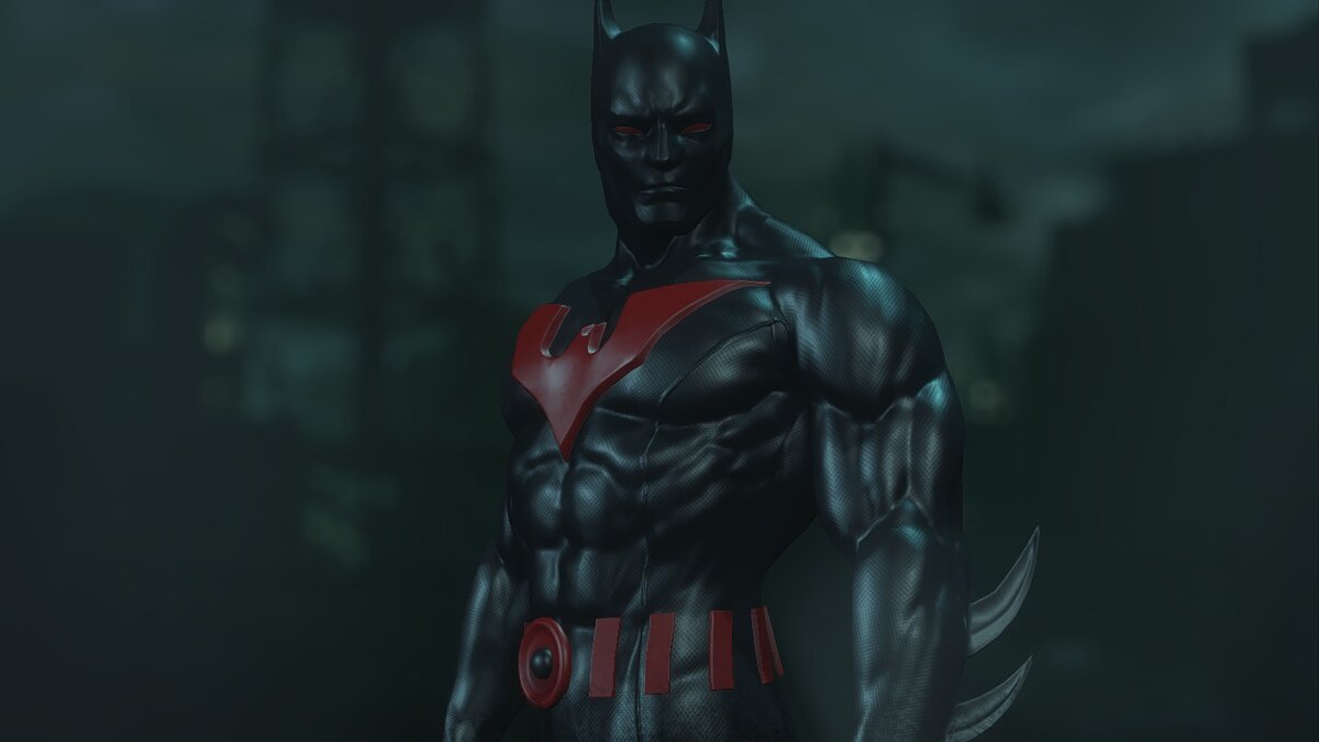 Batman: Arkham City — Черно-красный костюм Beyond