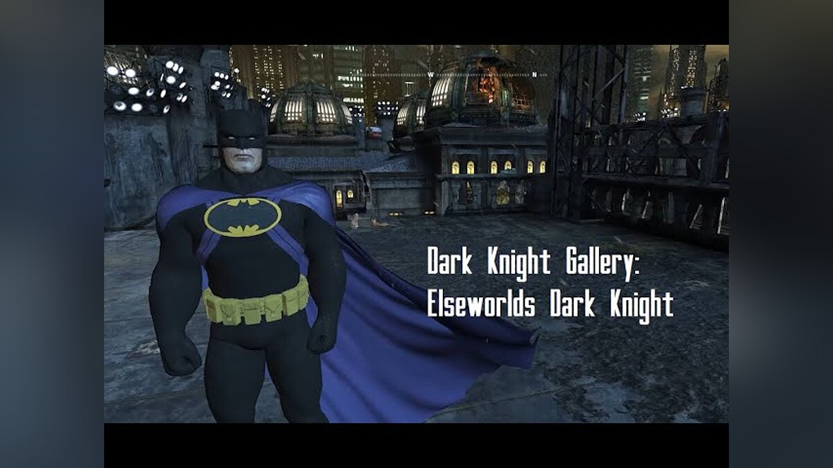 Batman: Arkham City — Новая раскраска для «Темного рыцаря»