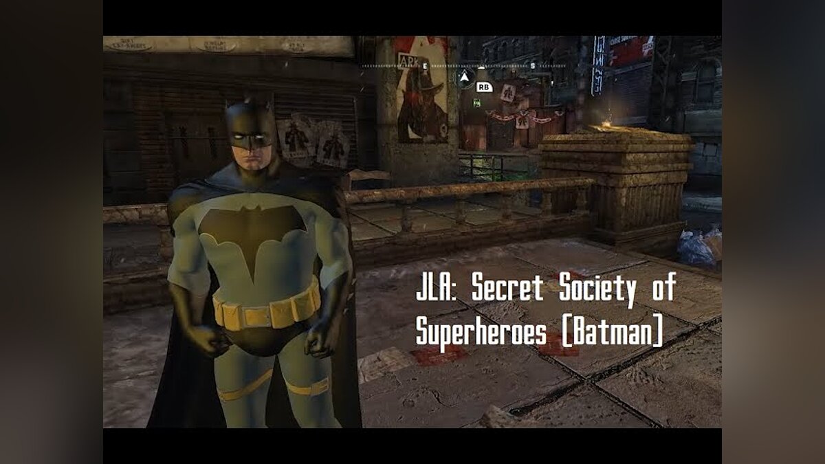 Batman: Arkham City — Бэтмен из «Тайного общества супергероев»