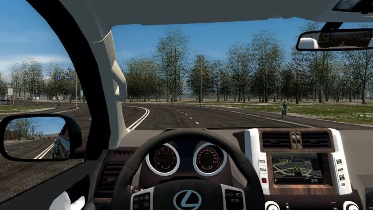 City Car Driving — Lexus GX460