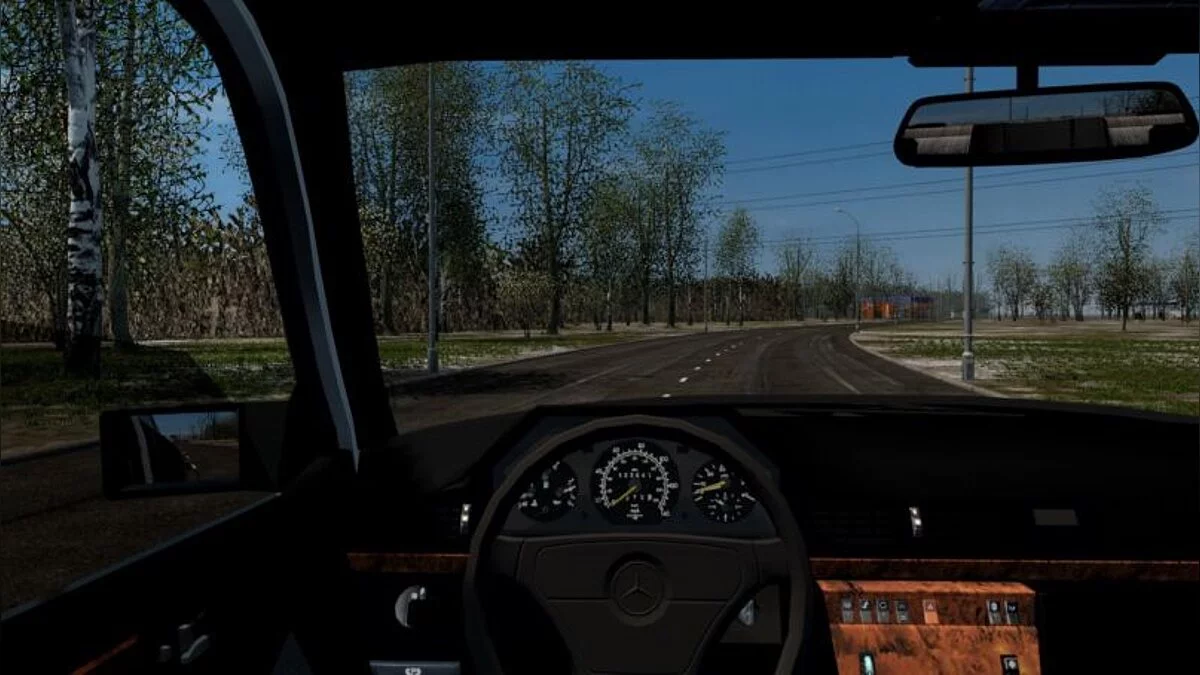 City Car Driving — Mercedes-Benz E500 W124