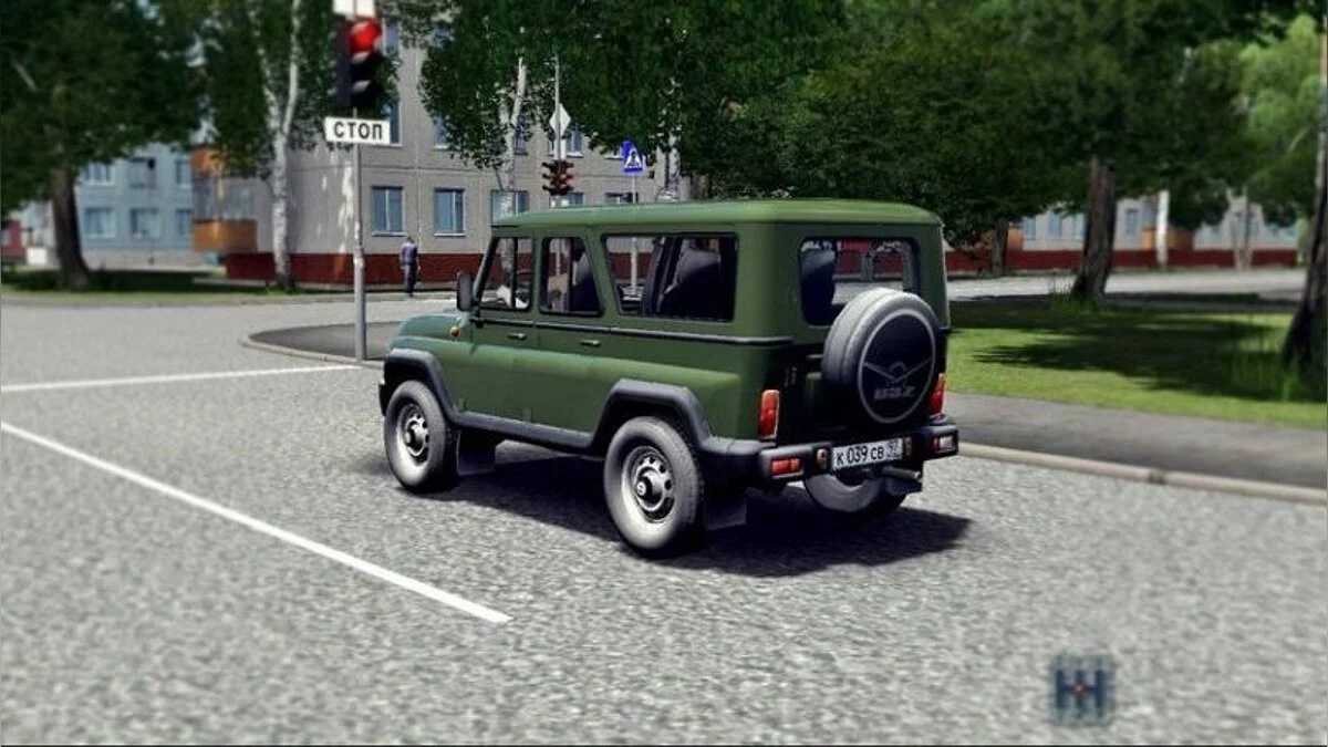 City Car Driving — УАЗ 3153 (Академика)