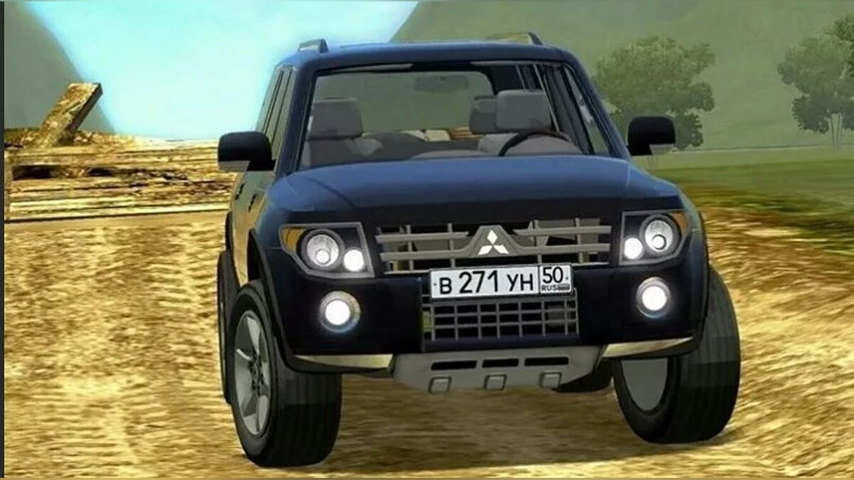 City Car Driving — Mitsubishi Pajero 4