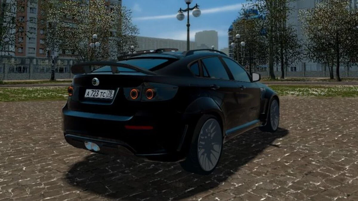 City Car Driving — BMW X6M (E71) Hamman