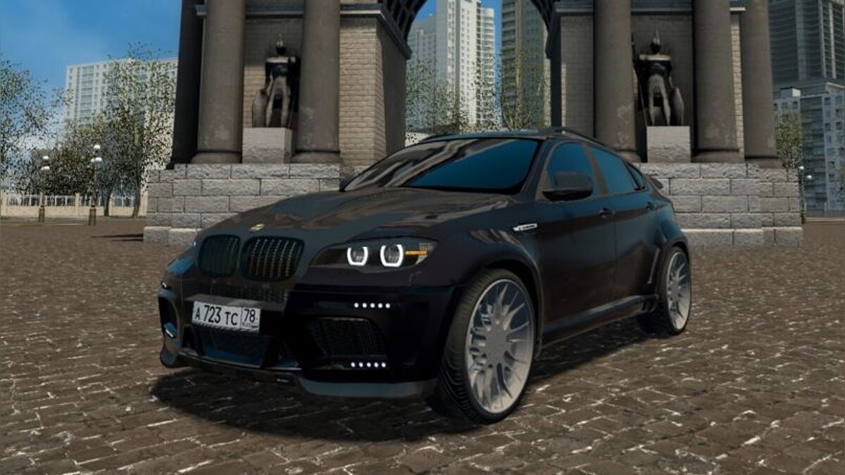 City Car Driving — BMW X6M (E71) Hamman