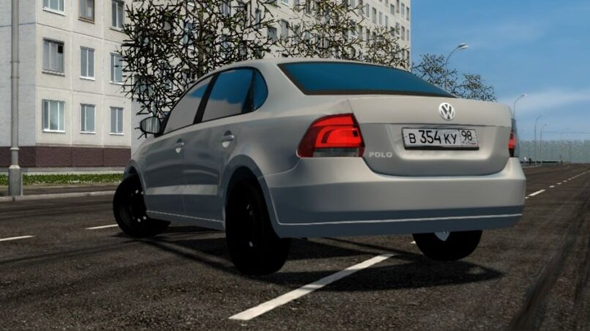 City Car Driving — Volkswagen Polo Sedan 1.6 AT Oper Style / Автомобили /  Транспорт