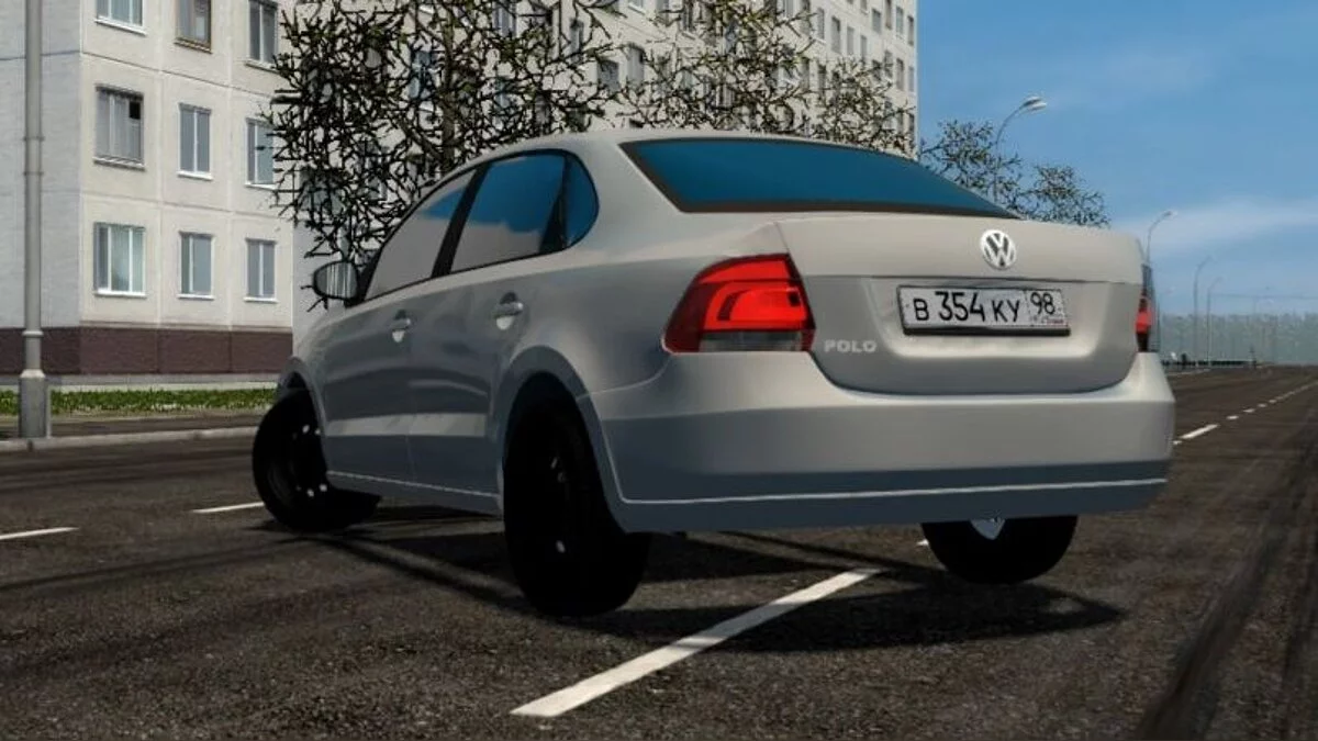 City Car Driving — Volkswagen Polo Sedan 1.6 AT Oper Style