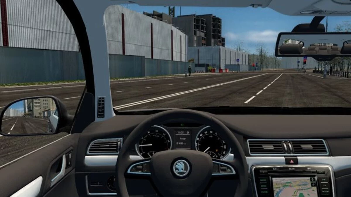 City Car Driving — Skoda Superb 2014