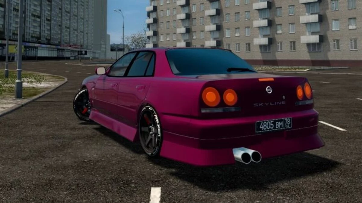City Car Driving — Nissan Skyline ER34