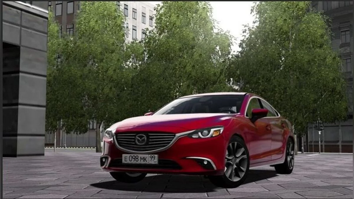 City Car Driving — Mazda 6 2018