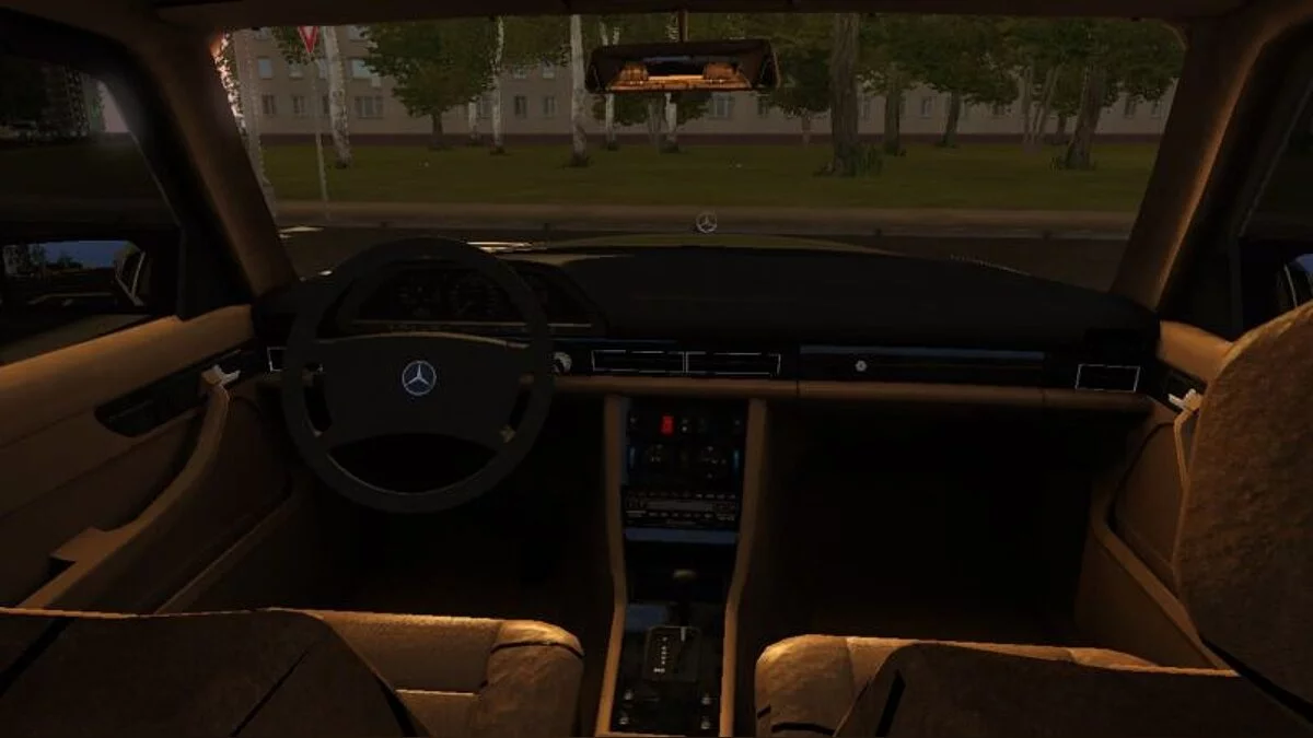 City Car Driving — Mercedes-Benz W126 560SE