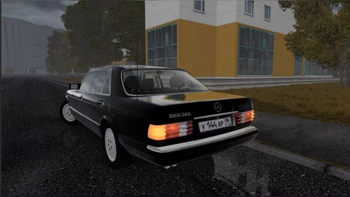 City Car Driving — Mercedes-Benz W126 560SE