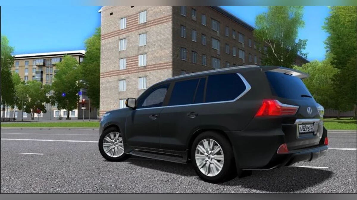 City Car Driving — Lexus LX570 2017