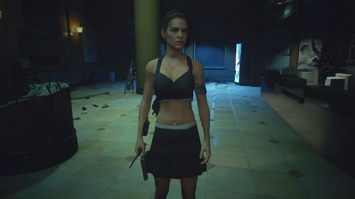 Resident Evil 3 — Новый наряд для Джилл (с физикой юбки)