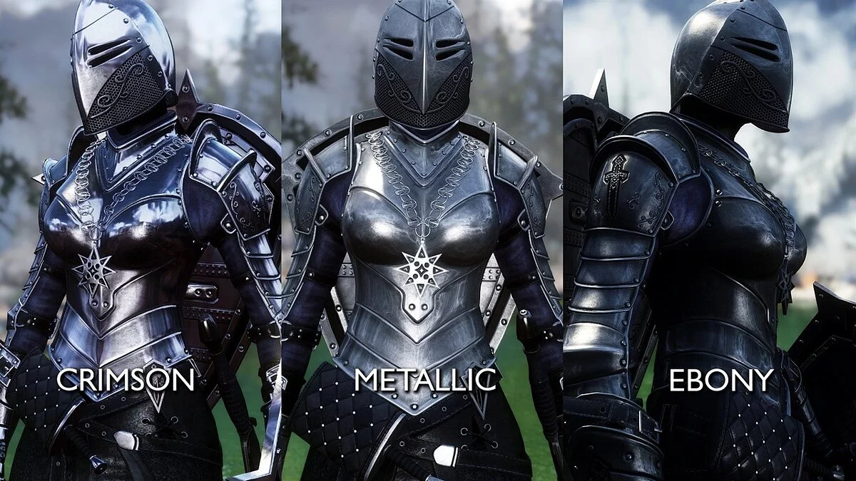 The Elder Scrolls 5: Skyrim Legendary Edition — Броня «Темного рыцаря»