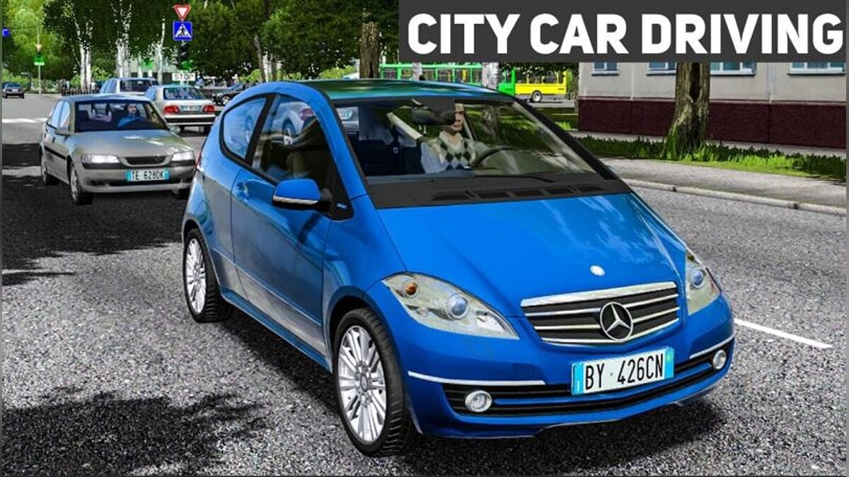 City Car Driving — Mercedes-Benz A200 Turbo Coupe