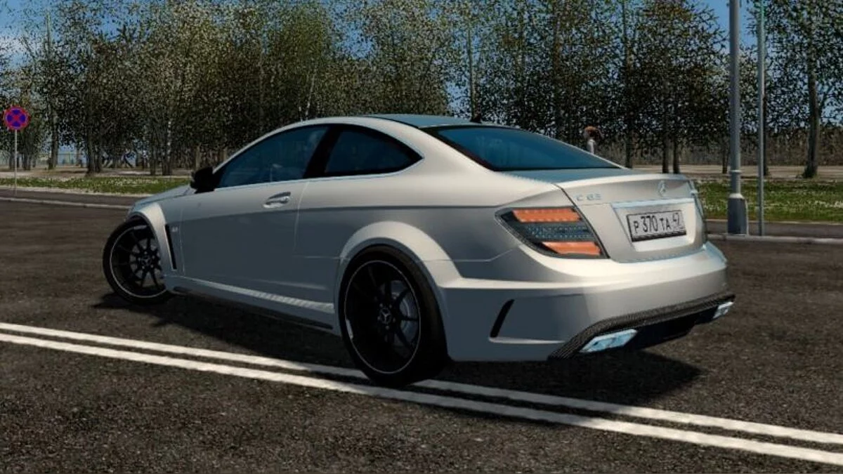 City Car Driving — Mercedes-Benz C63 AMG (W204) Coupe