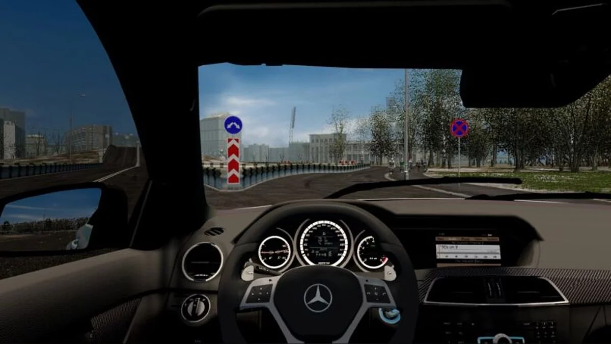 City Car Driving — Mercedes-Benz C63 AMG (W204) Coupe