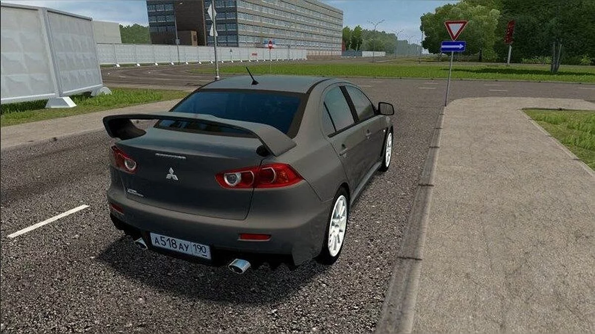 City Car Driving — Mitsubishi Lancer Evolution X 2.0 GSR 2008