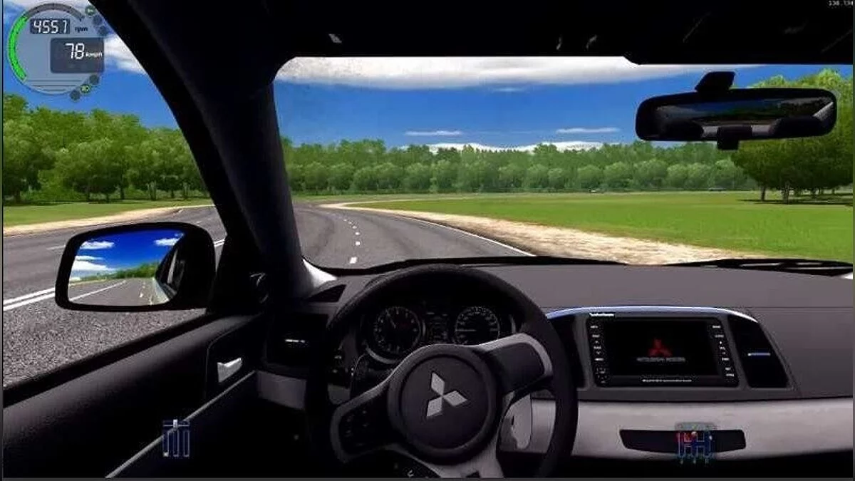 City Car Driving — Mitsubishi Lancer Evolution X 2.0 GSR 2008