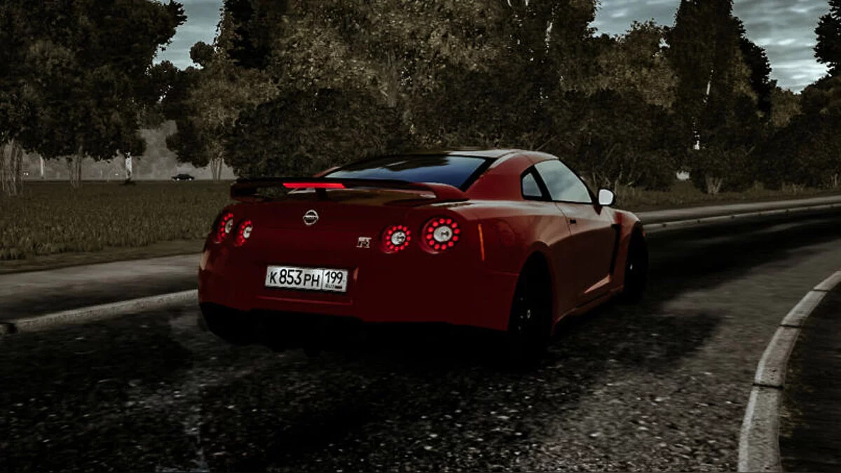 City Car Driving — Nissan GT-R 3.8 AMT