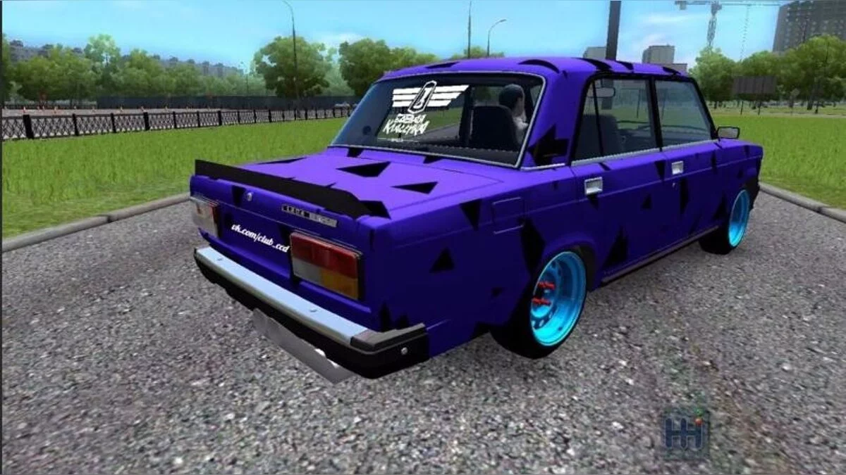 City Car Driving — ВАЗ 2107 «Боевая Классика»