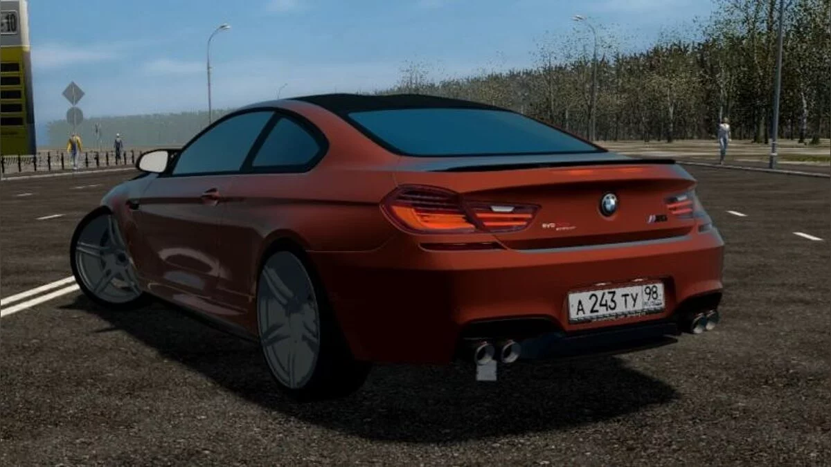 City Car Driving — BMW M6 Evotech