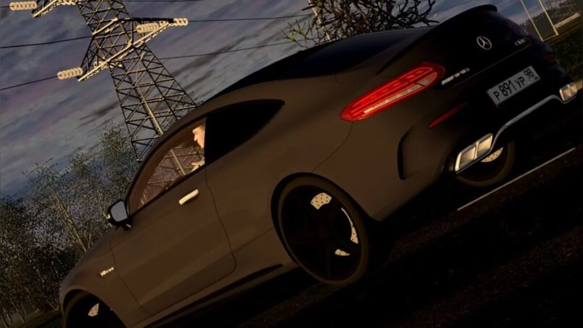 City Car Driving — Mercedes-Benz C63S AMG Coupe 2016 (W205)