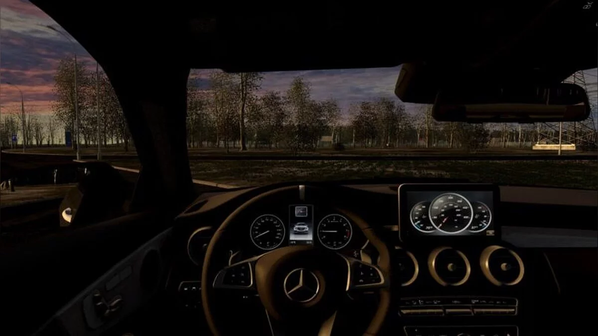 City Car Driving — Mercedes-Benz C63S AMG Coupe 2016 (W205)