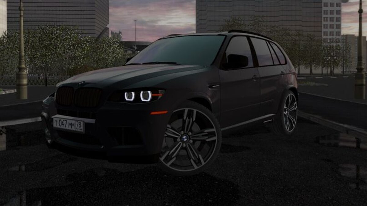 City Car Driving — BMW X5M (E70) Perfomance