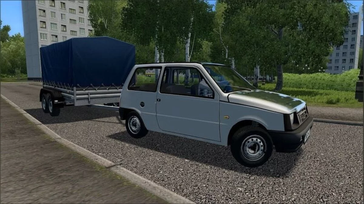 City Car Driving — КамАЗ 1111 Ока