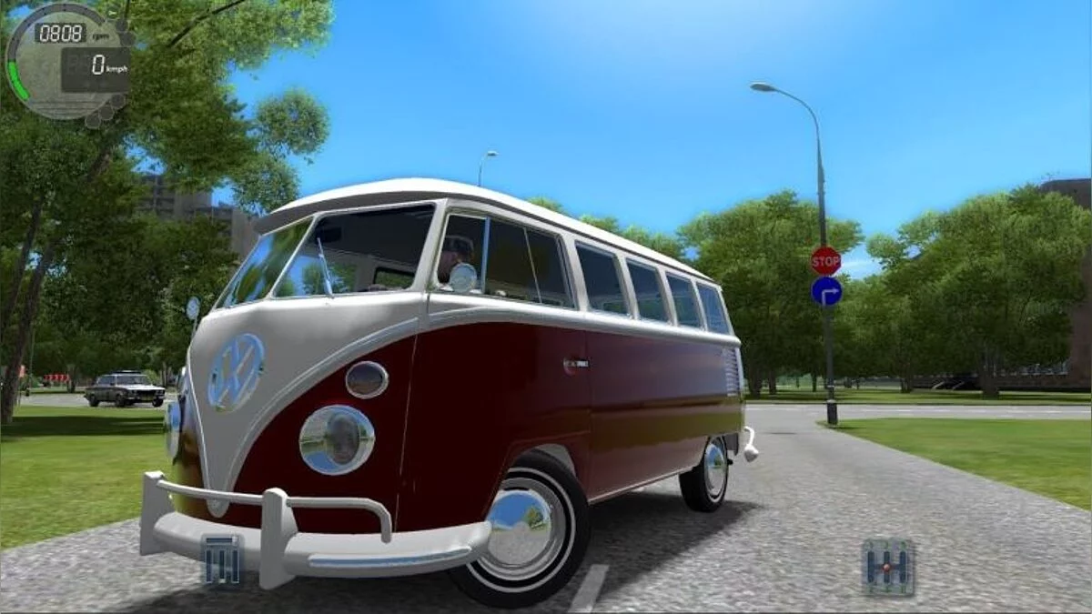 City Car Driving — Volkswagen Camper