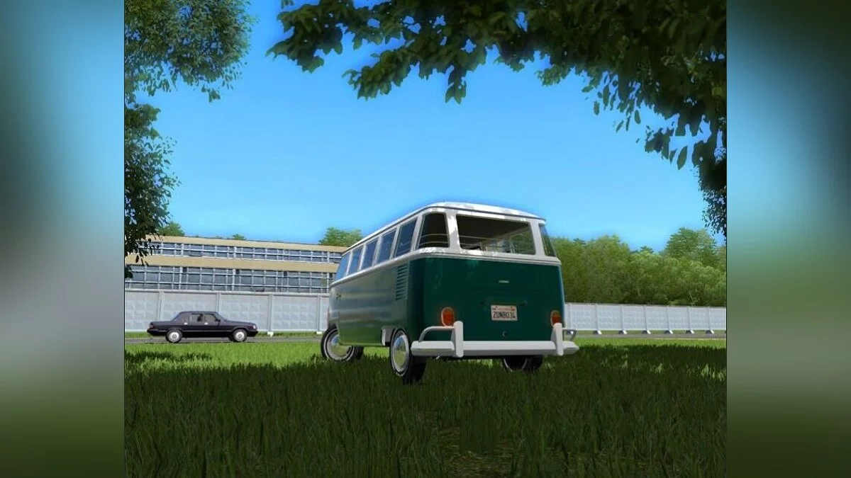 City Car Driving — Volkswagen Camper