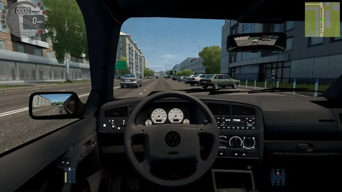 City Car Driving — Volkswagen Golf MK3 VR6 GTI
