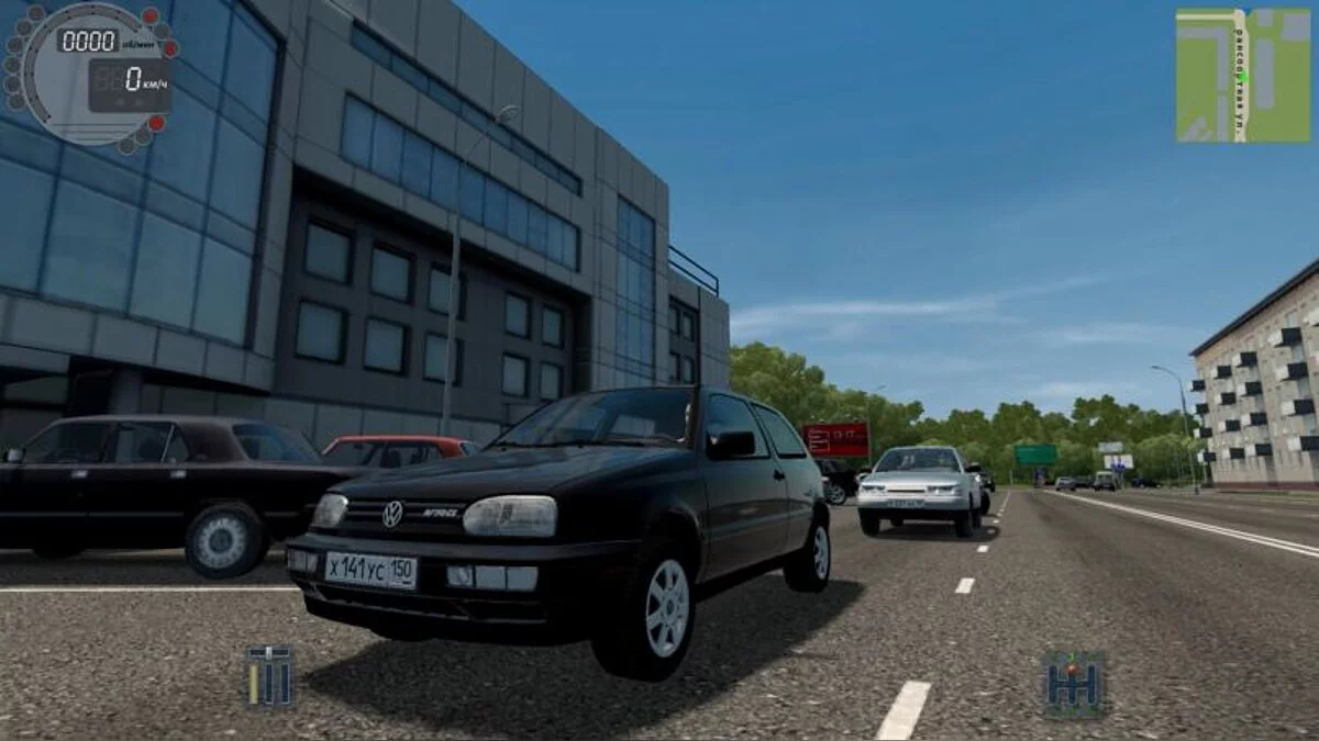 City Car Driving — Volkswagen Golf MK3 VR6 GTI