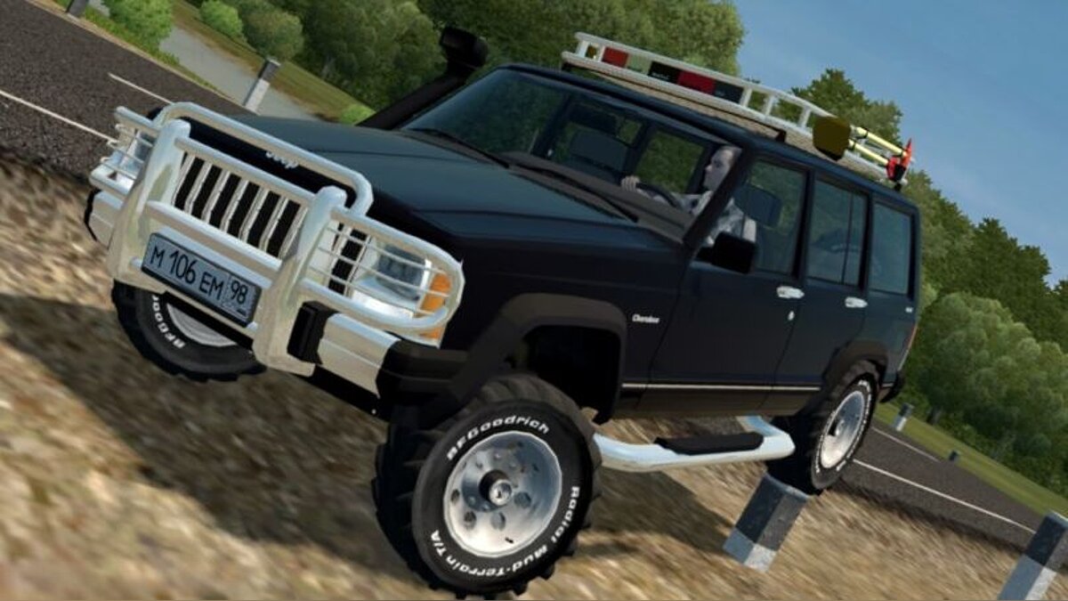 City Car Driving — Jeep Cherokee 2.5 (XJ) OffRoad