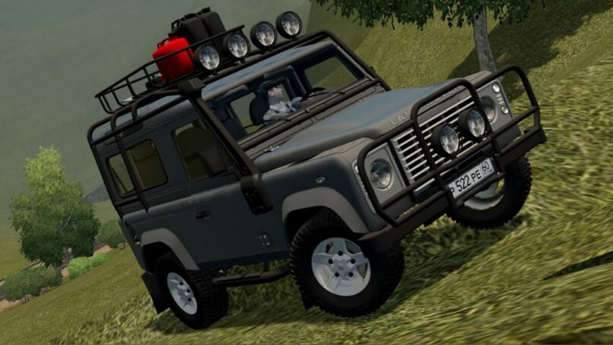 City Car Driving — Land Rover Defender 90 (OffRoad)