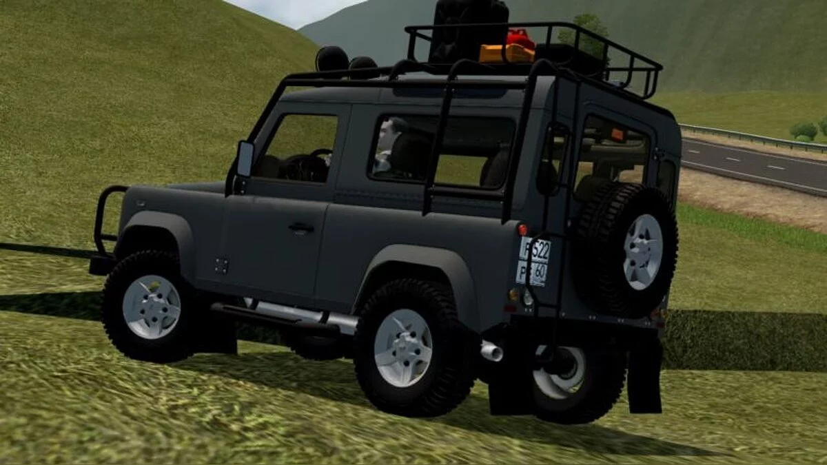 City Car Driving — Land Rover Defender 90 (OffRoad)